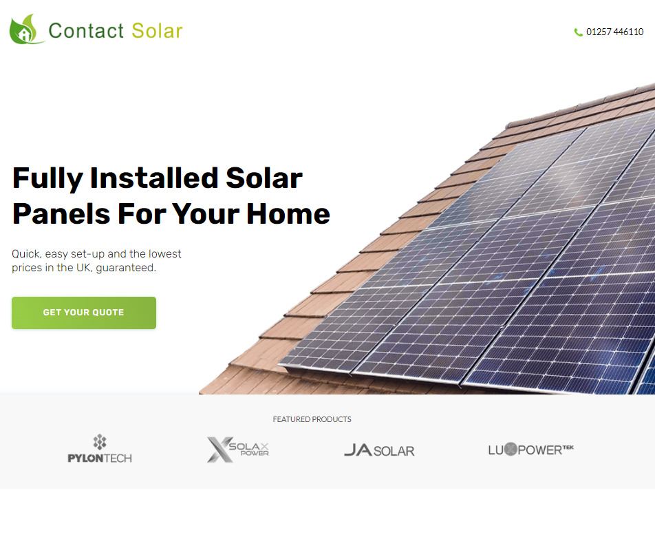 Contact Solar Case Study - Grapevine